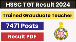 HSSC TGT Punjabi Result 2024